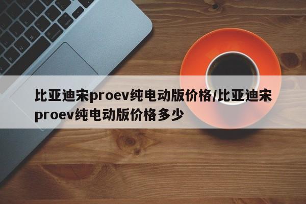 比亚迪宋proev纯电动版价格/比亚迪宋proev纯电动版价格多少